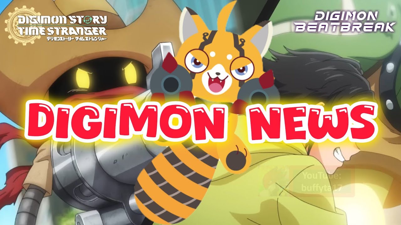 Новости Digimon – Прелюдия к Time Stranger, панель Beatbreak NYCC, информация о наградах и уборщи...