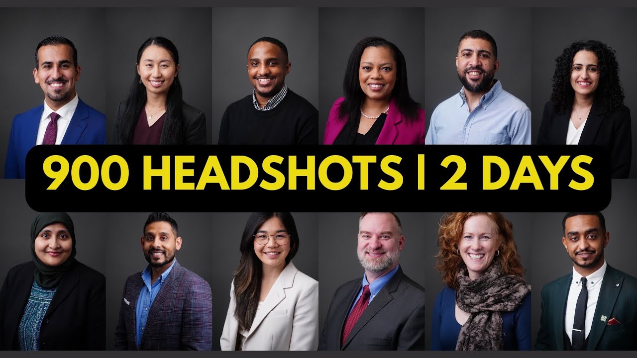 How To Capture 900+ Headshots In 48 Hours | No Editing Required | VLOG 002
