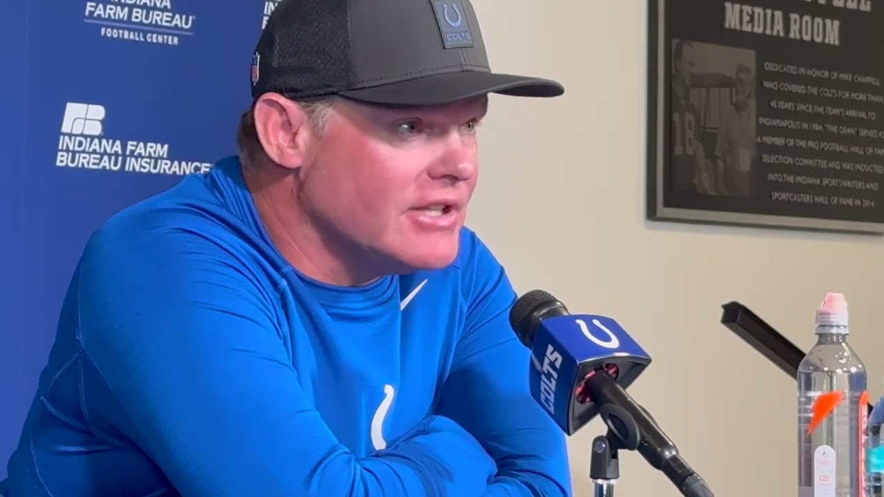 Indianapolis Colts - Chris Ballard tires of answering Anthony Richardson - likes his roster