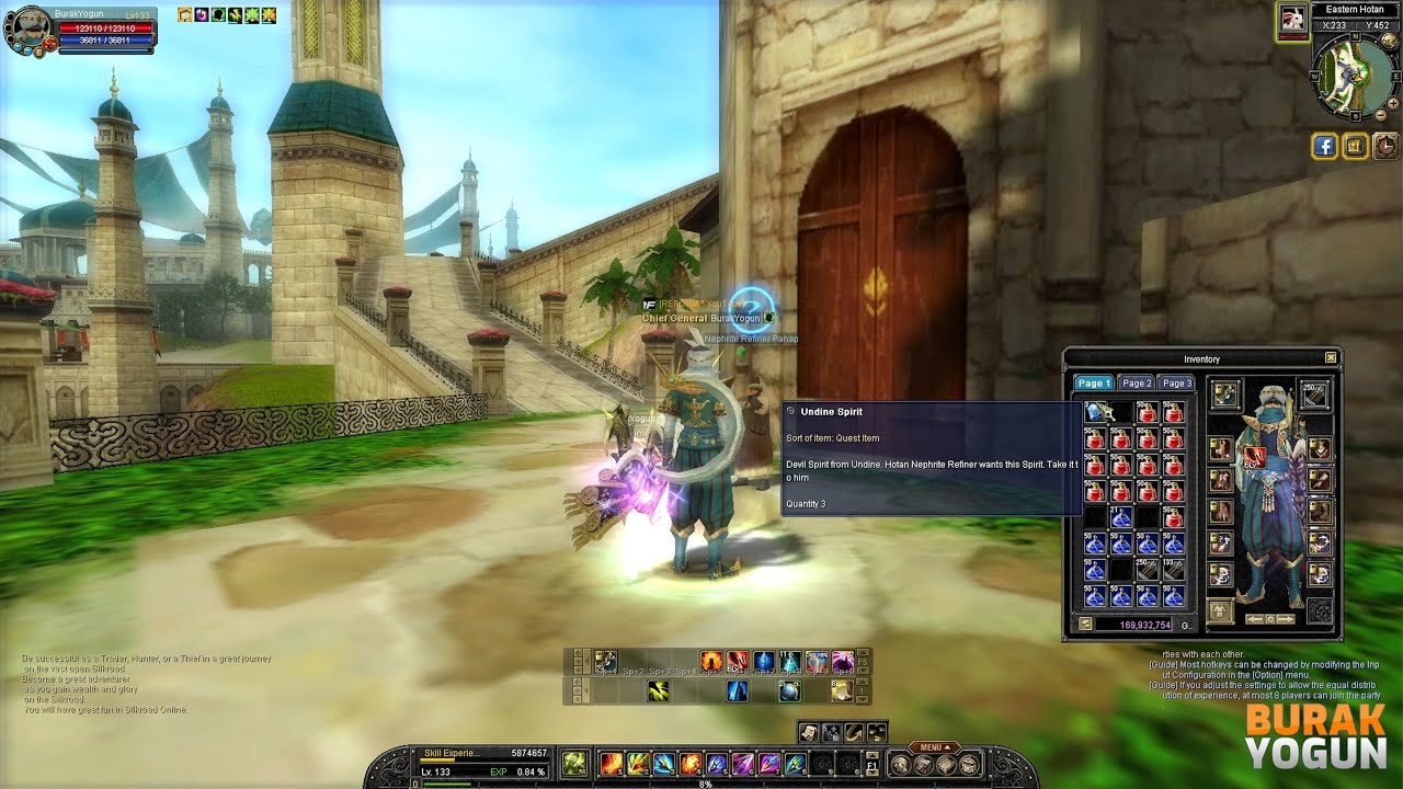 Silkroad Online - Exchanging Prize (Undine Spirit) (Roc Quest)