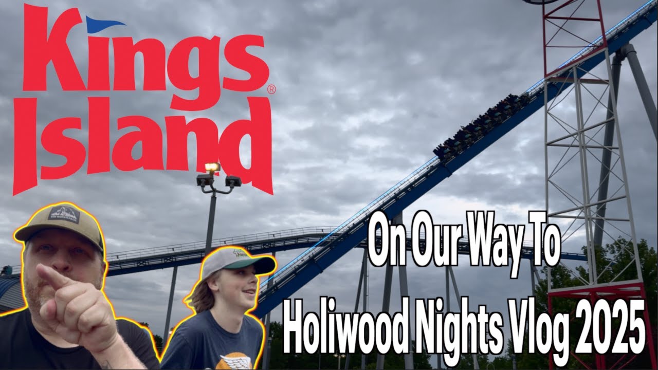 Kings Island Pregame For Holiwood Nights Vlog 2025