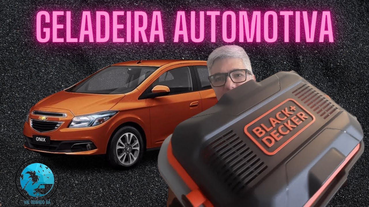 Testamos geladeira automotiva Black Decker 12v