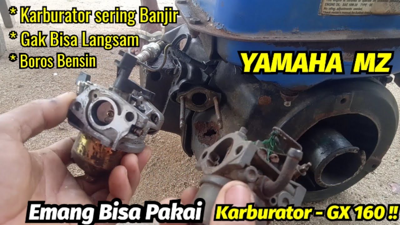 Servis Mesin Bensin Yamaha MZ Tidak Bisa Langsam Dan Banjir