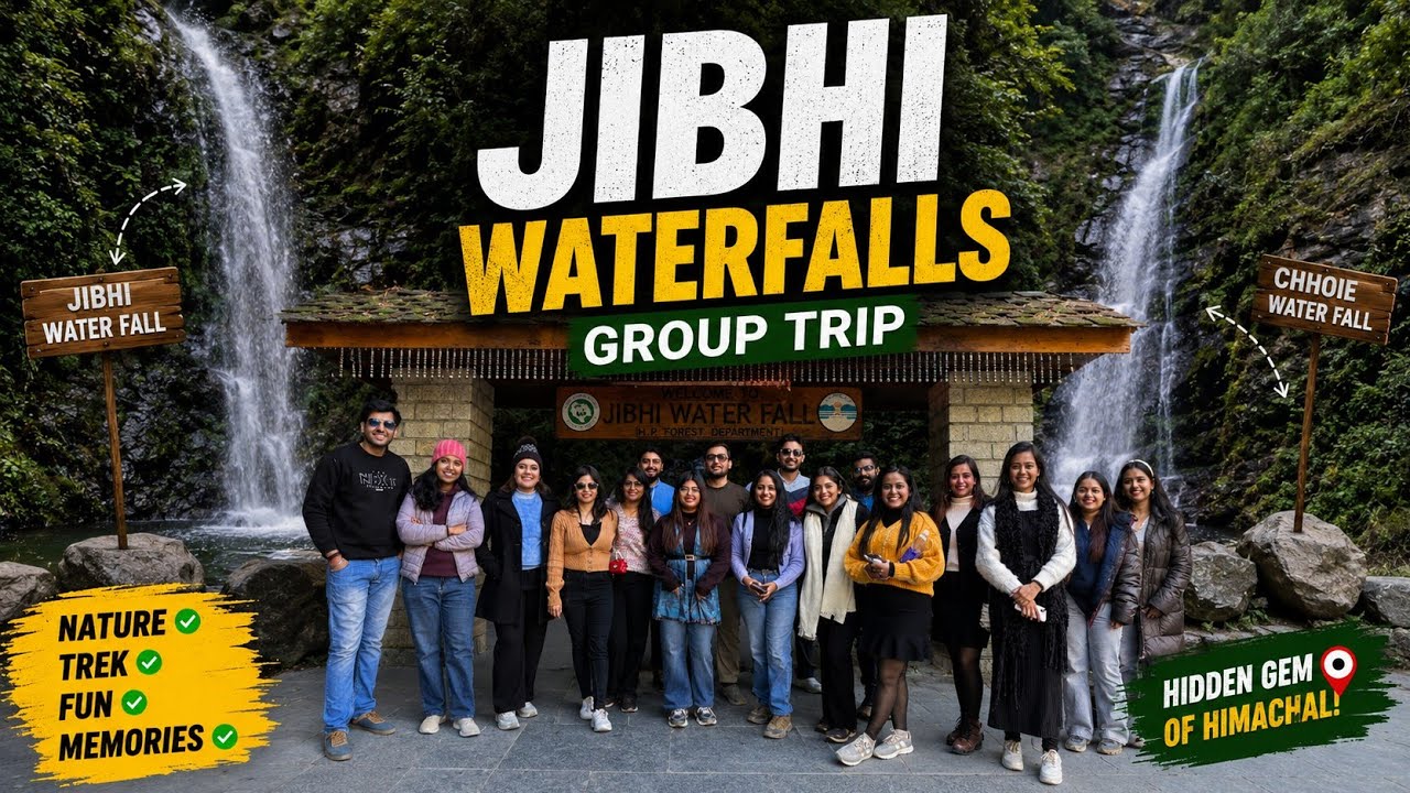 This Hidden Waterfall in Jibhi Will Blow Your Mind 😍 | Himachal
