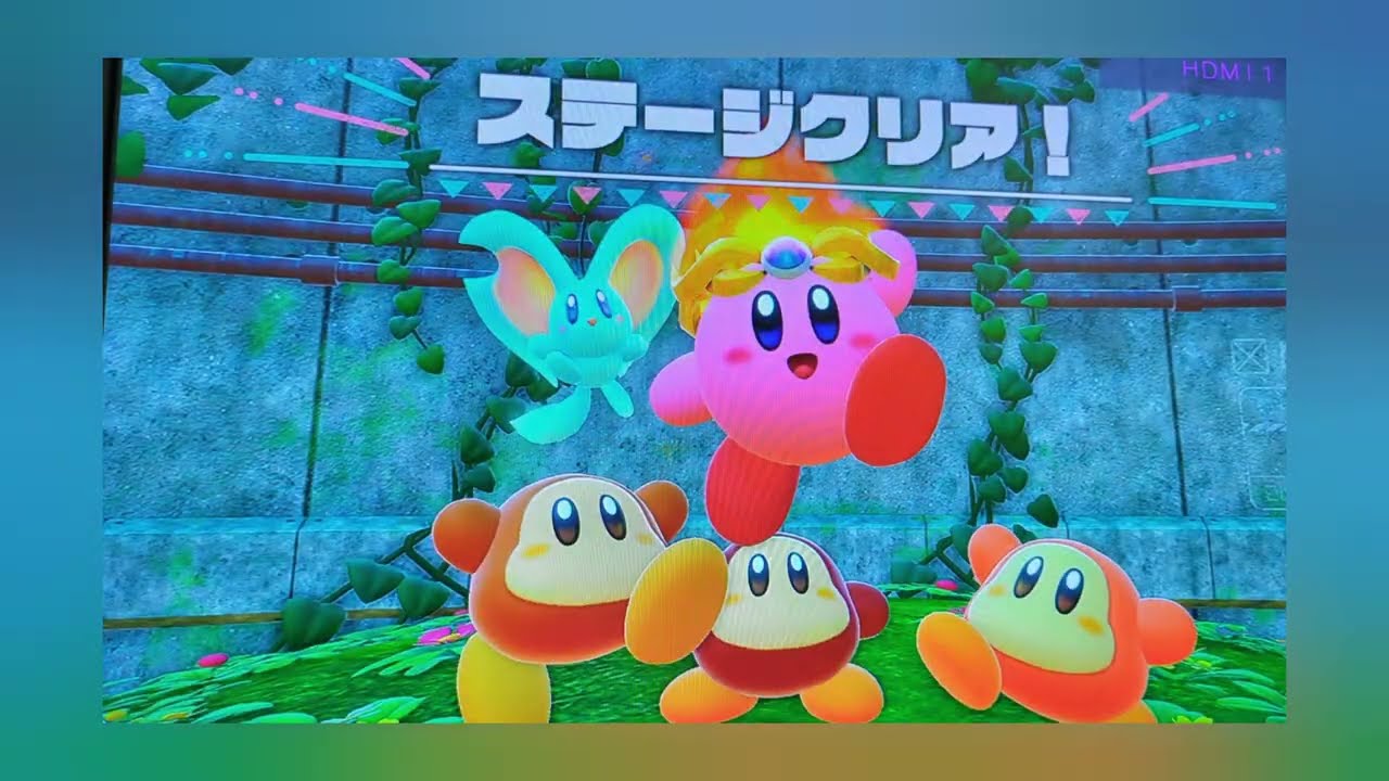 「星のカービィディスカバリー＋スターリーワールドNintendoSwitchEdition」＃2　炎をまとったカービィ＆トレジャーロードでレアストーン発掘✨