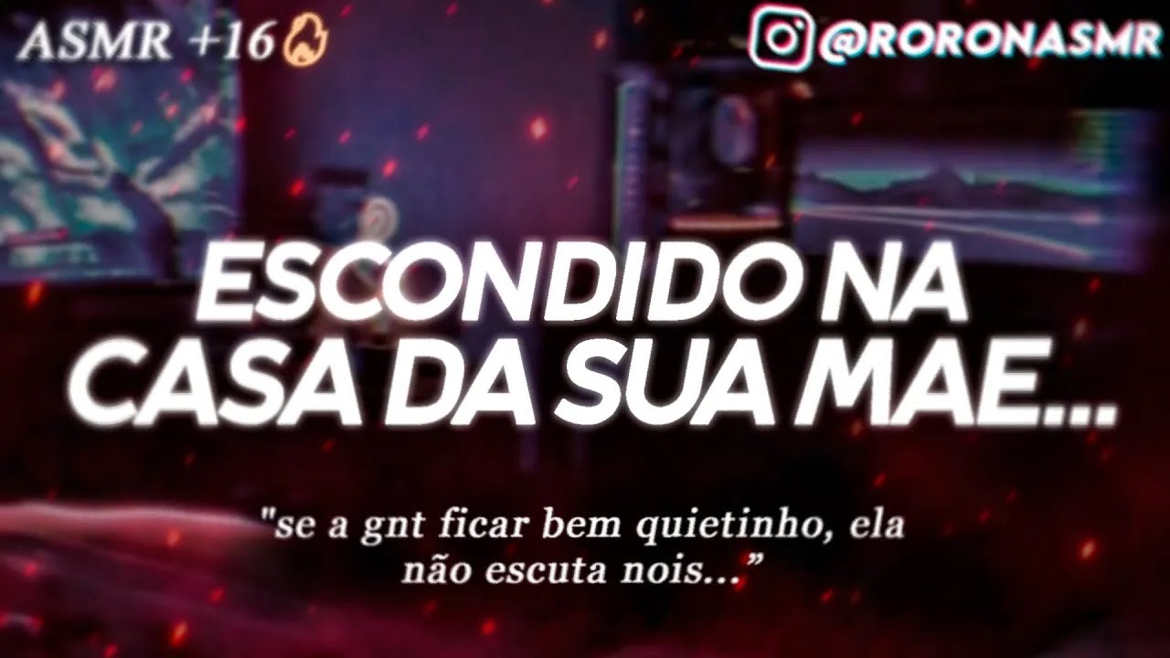 [ASMR] Namorado dormindo escondido com você na casa da sua mãe...