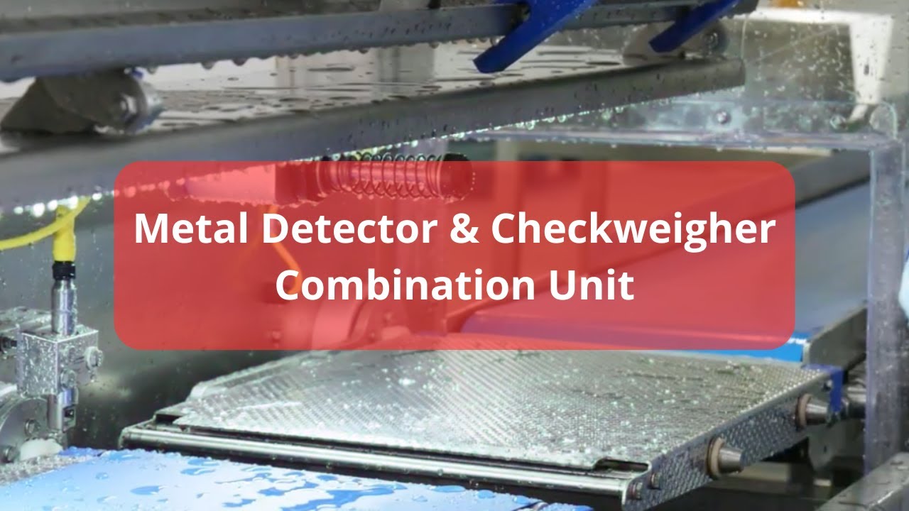 Redpack | MDCW300 Washdown - MDCW300 Washdown Metal Detector & Checkweigher Combination Unit