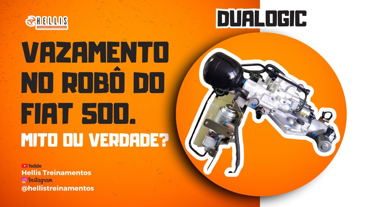 Robô do Fiat 500 Dualogic com vazamento. Mito ou verdade???