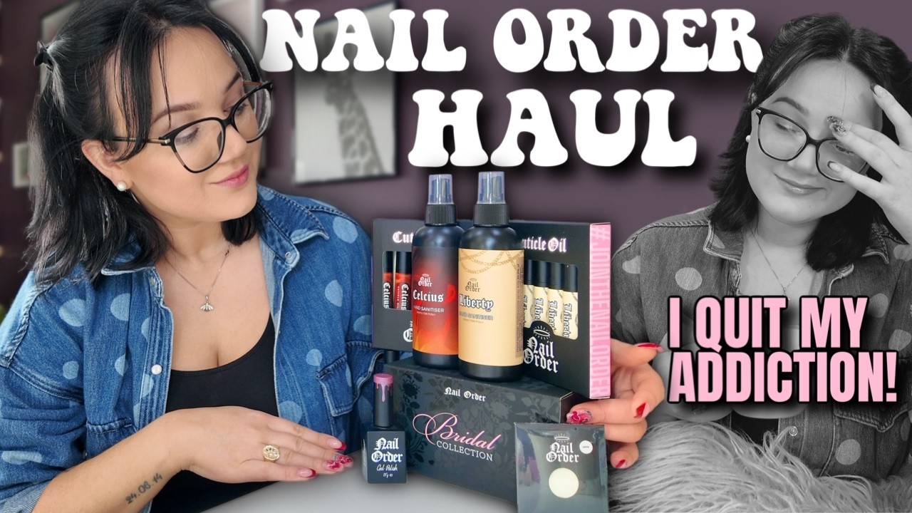 I QUIT MY ADDICTION😱Nail Order Haul Unboxing
