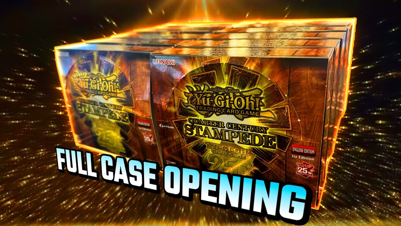 Insane Case Opening Battle! QUARTER CENTURY STAMPEDE!