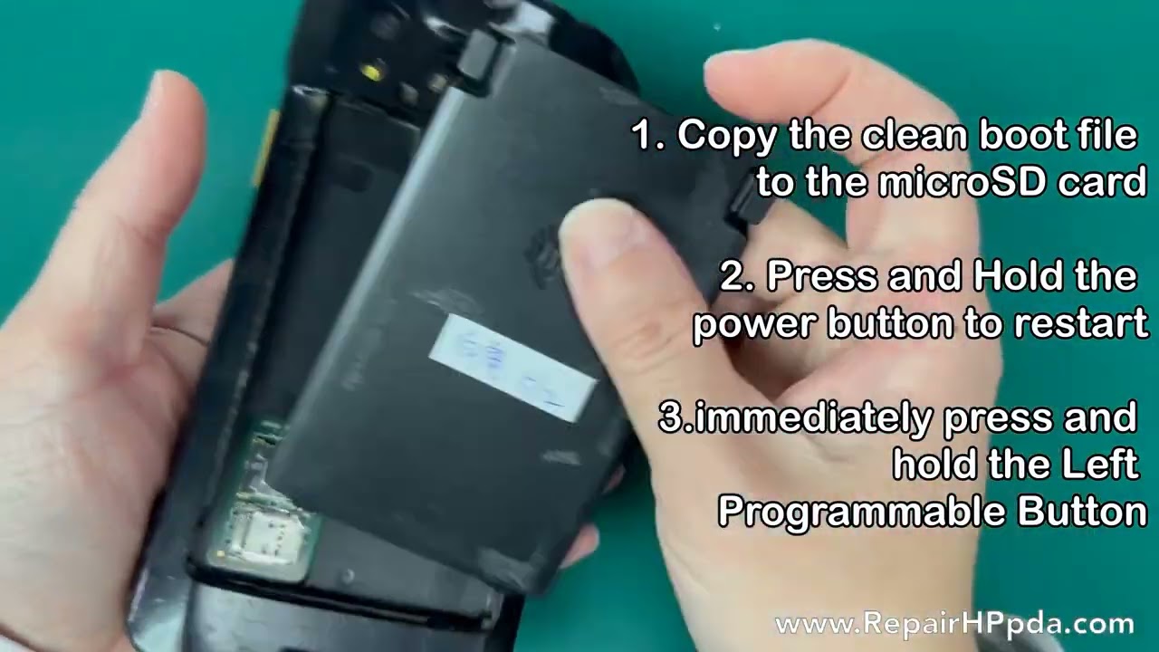 Zebra TC21 TC26 Soft & Factory Reset