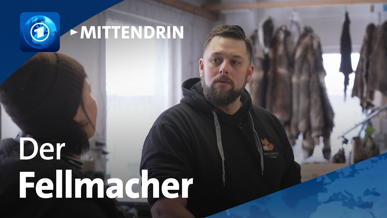 Ziegendorf: Ein Gerber erzählt von seiner Arbeit | tagesthemen mittendrin