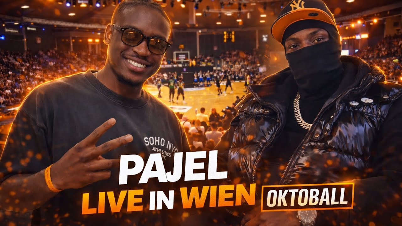 Oktoball Wien Vlog 🇦🇹 3x3 Basketball Turnier & Pajel🥷🏾 Live Konzert