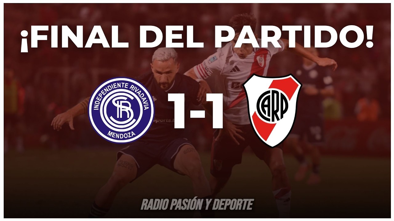 ✅ INDEPENDIENTE RIVADAVIA VS RIVER PLATE EN VIVO - APERTURA 2026 - ¡EL MILLO ESPERA POR COUDET!