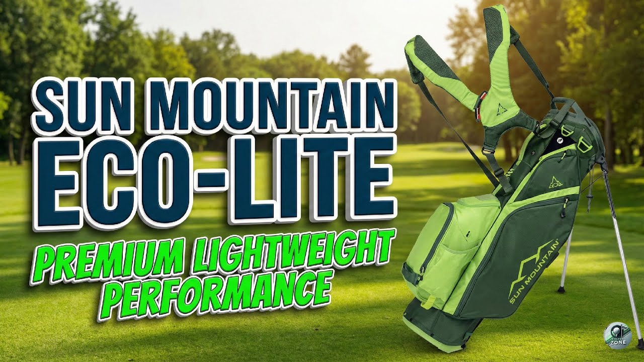 Обзор сумки для гольфа Sun Mountain Eco Lite: ЛУЧШАЯ экологичная и легкая сумка для гольфа? ♻️