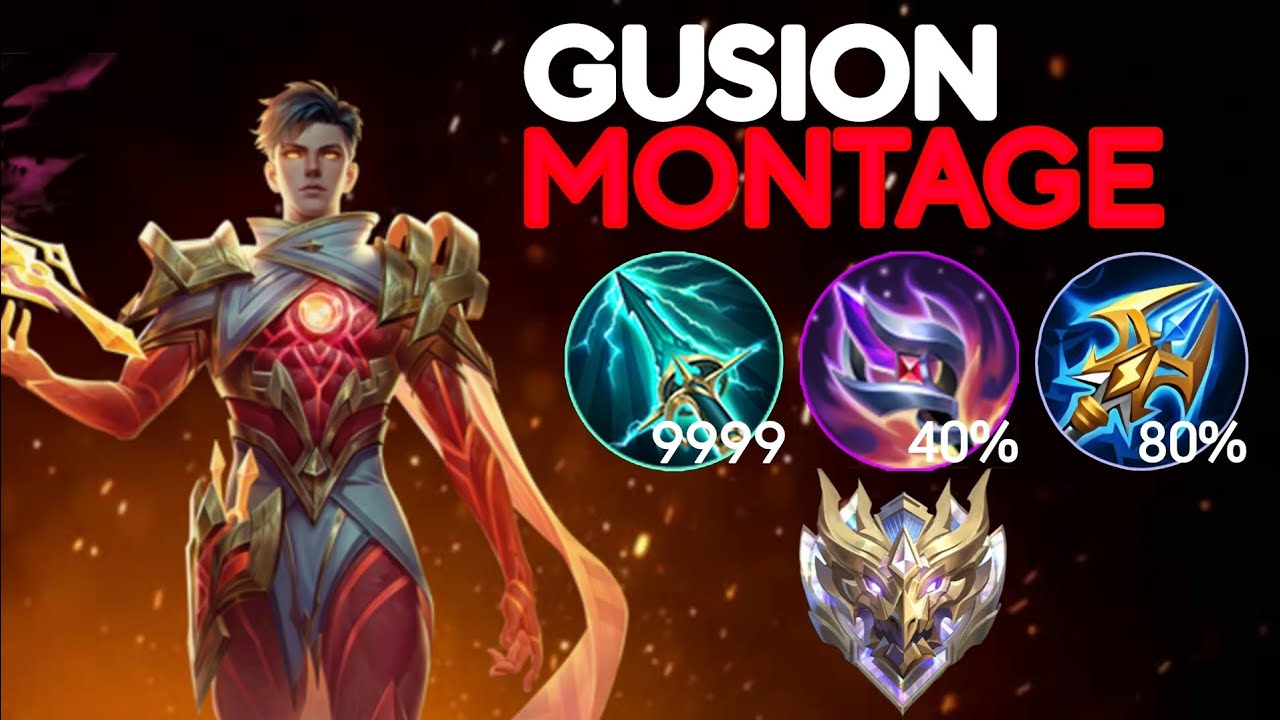 GUSION SATISFYING MONTAGE IN 2025! OUTPLAY | FAST HAND | 🔥
