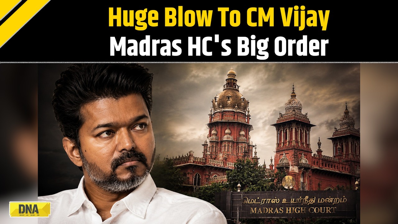 Tamil Nadu News: Madras HC Cancels Govt Jobs For Karur Stampede Victims, Big Blow To CM Vijay & TVK