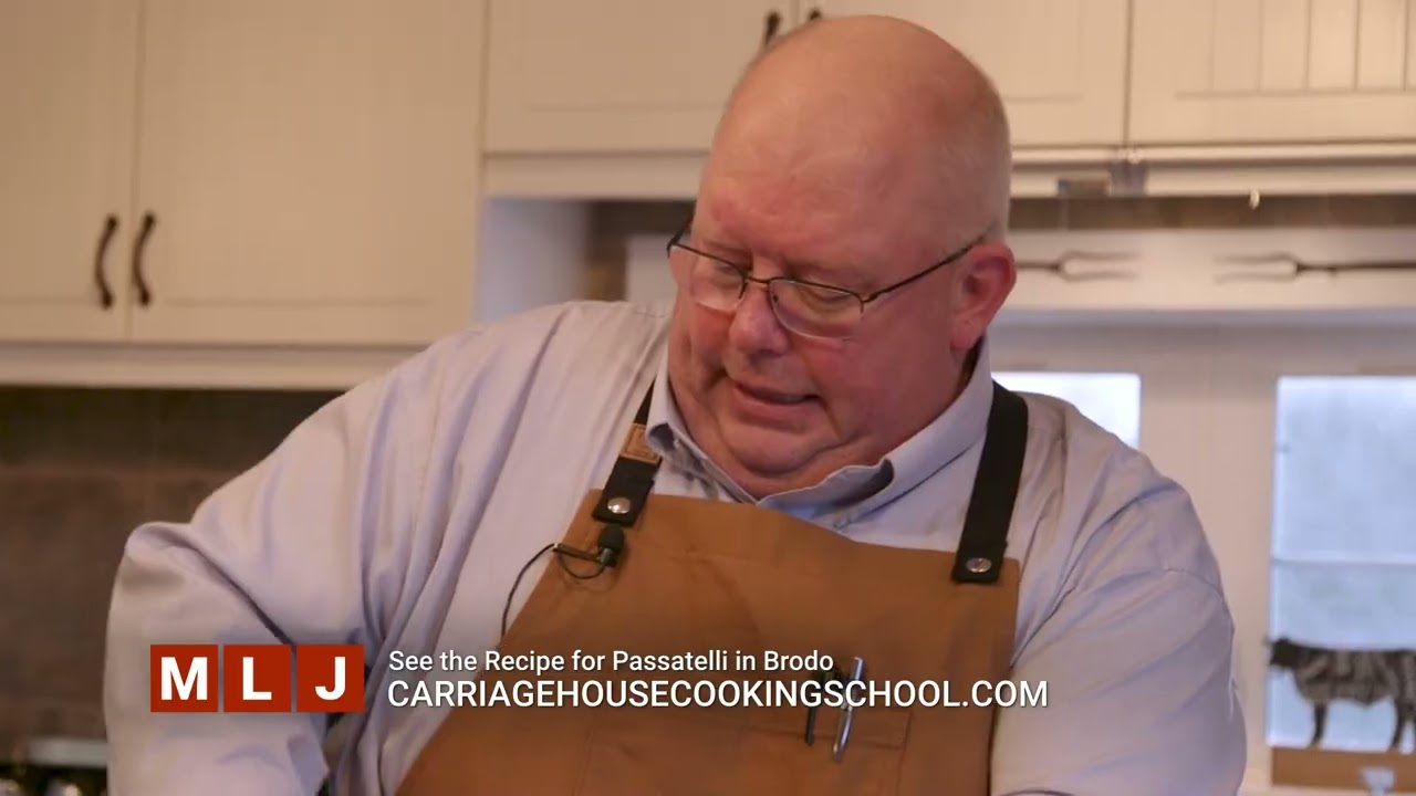 Passatelli in Brodo:  Cooking at the Carriage House