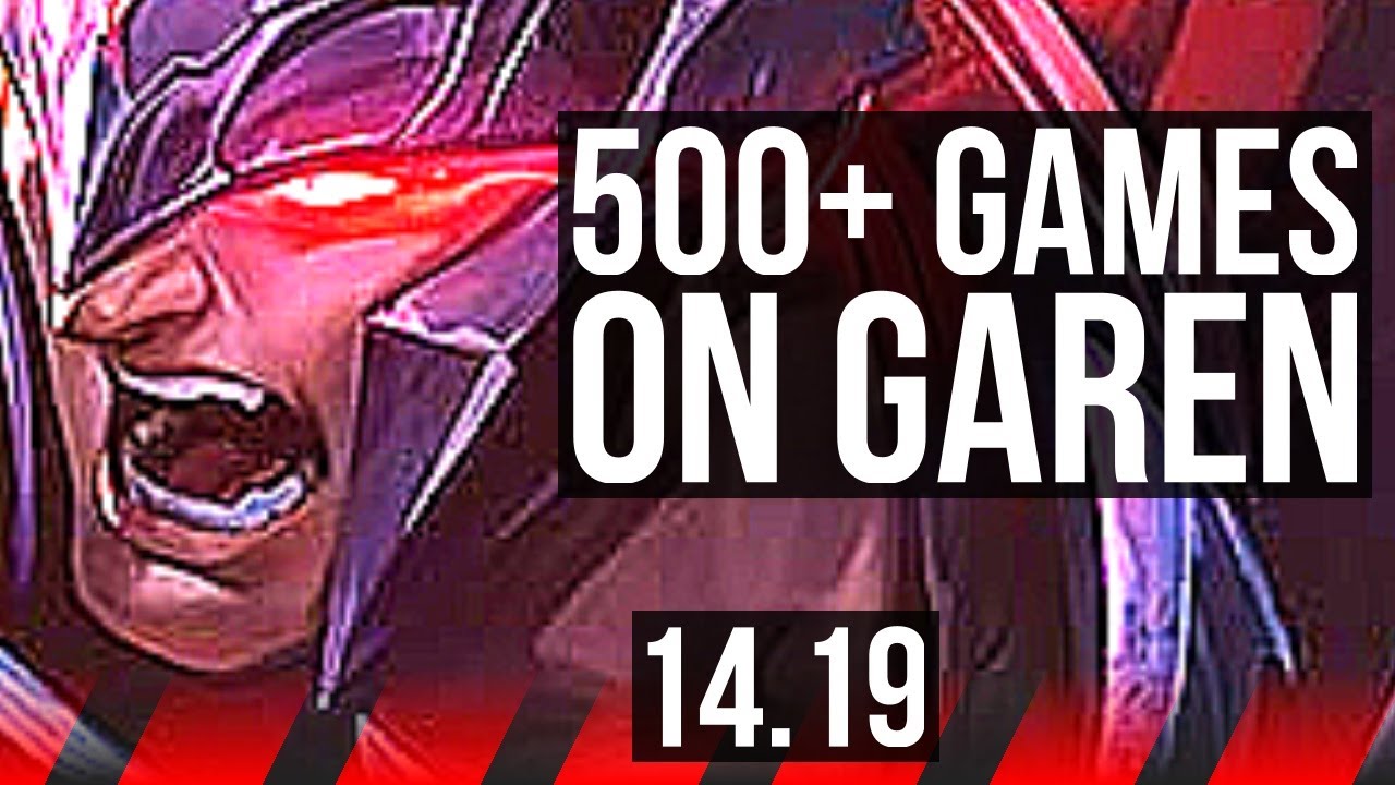 GAREN vs YONE (TOP) | Legendary, 500+ games | EUW Master | 14.19