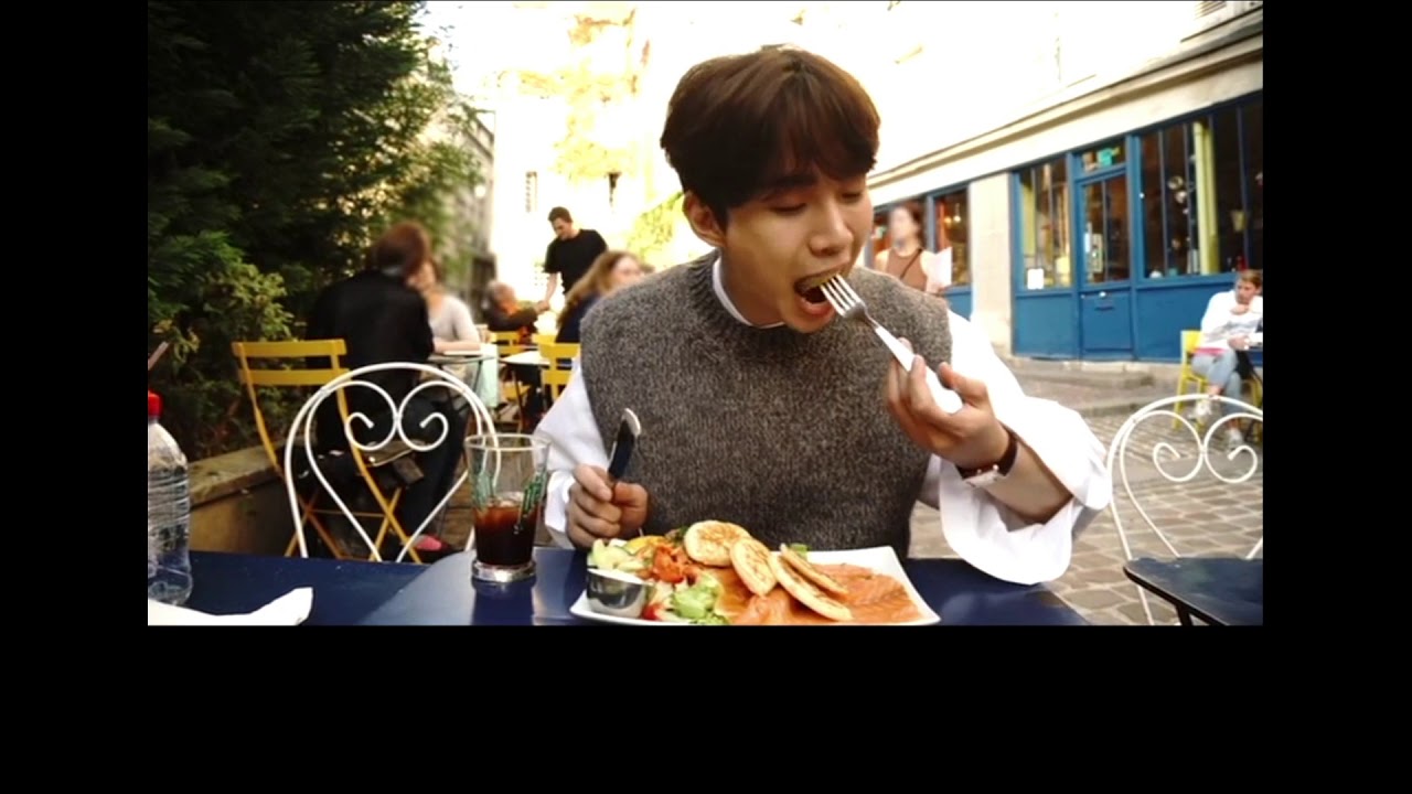 [Eng Sub] 1人旅 JUNHO's Holiday in Paris, 프랑스 음식을 먹어보는 준호 (2PM Junho)1