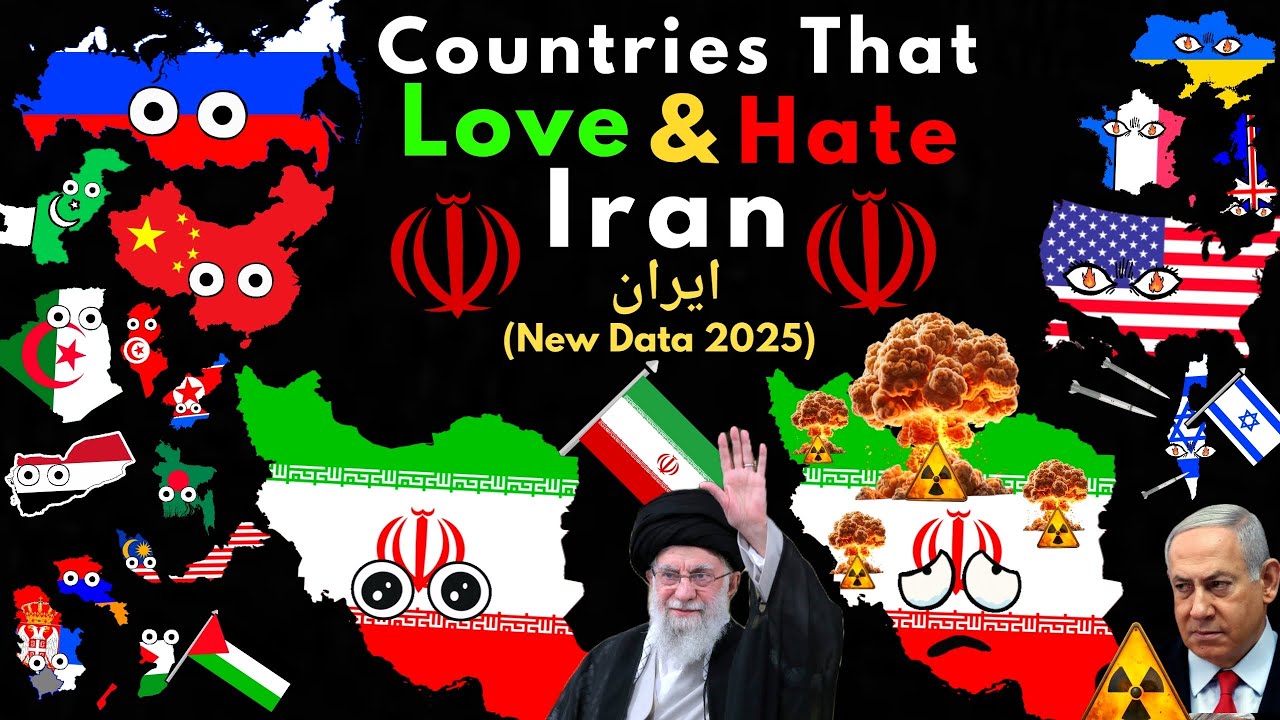 Countries That Love/Hate Iran (New Data)