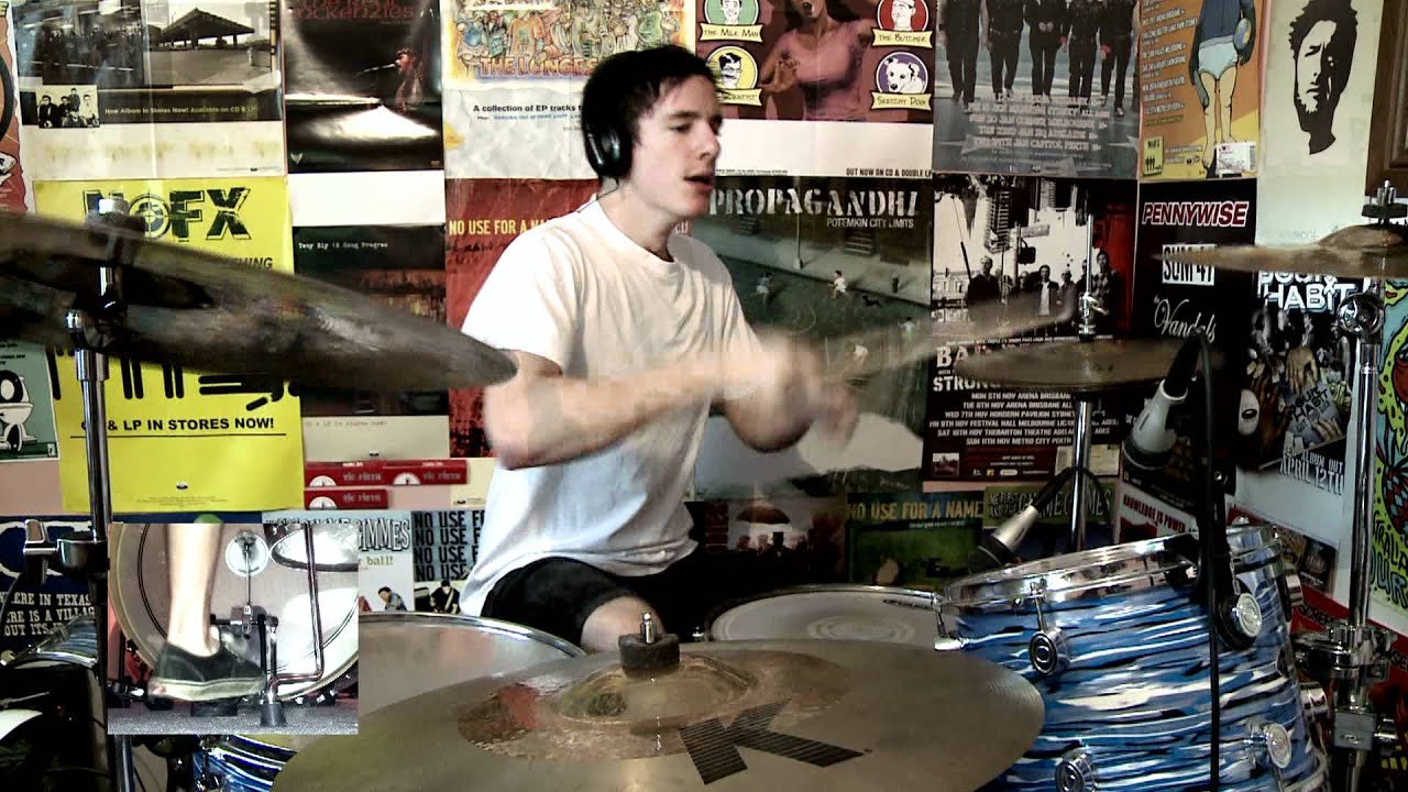 Lagwagon - Rifle (Drum Cover) [HD] - Kye Smith