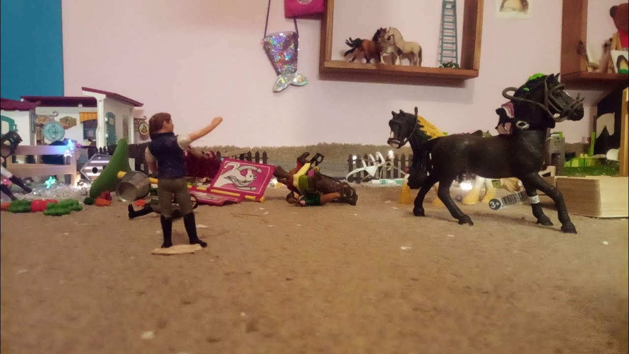 Chaos w stajni 🤭 vlogmas #22 #schleich 