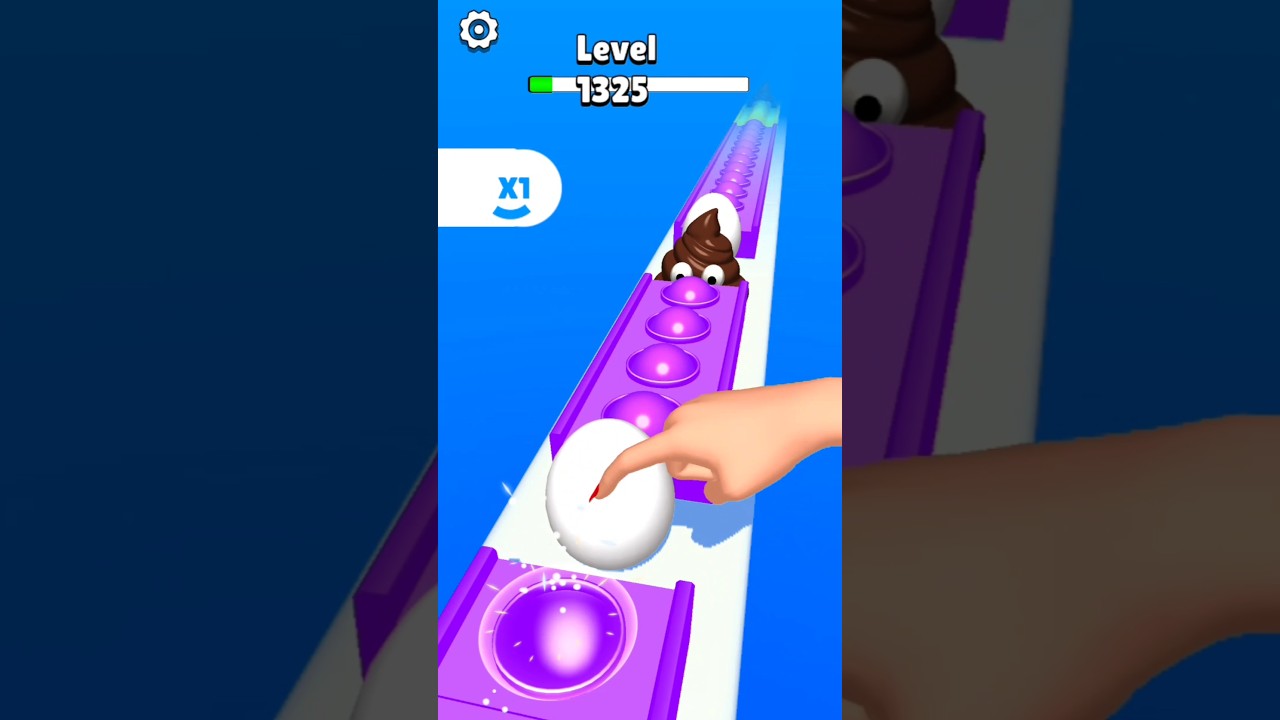 HAPPY FINGER POP RUN NEW LEVEL-1325 #trending #shorts #viral