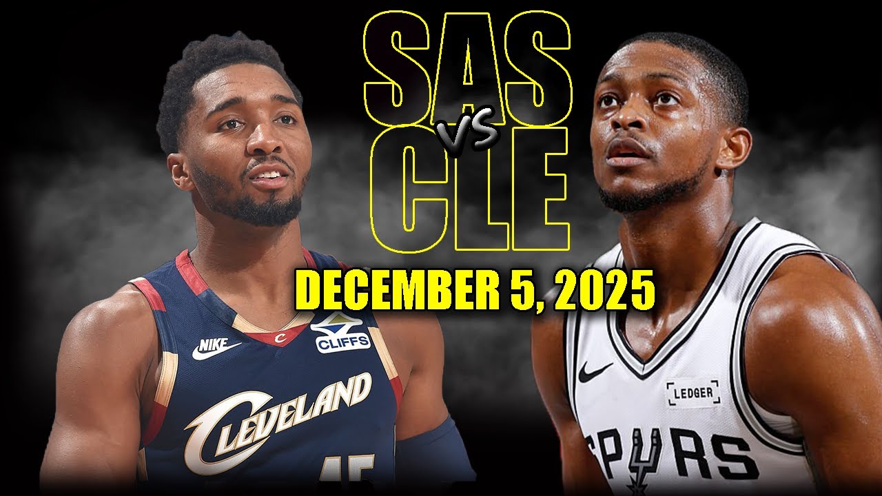 San Antonio Spurs vs Cleveland Cavaliers Full Game Highlights &ndash; December 5, 2025 | NBA Season