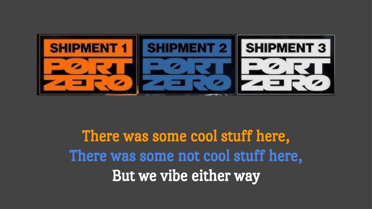 Ranking Port Zero: Shipment Vol. 1, 2 & 3