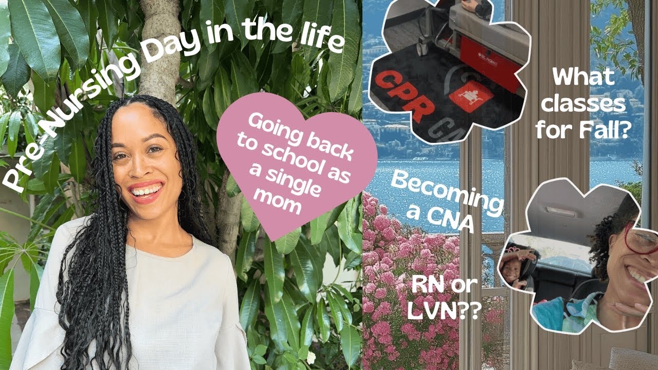 Pre-Nursing at 33 as a Single Mom 🦋  Trusting God’s Plan & Starting CNA + Nursing School Prereqs
