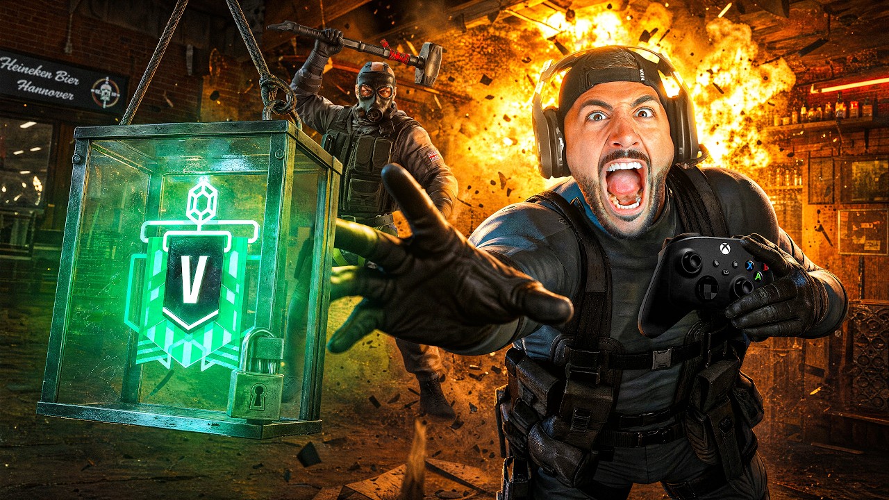 🔴 LIVE - CAN A CONTROLLER PLAYER HIT EMERALD? ROAD TO CHAMP! (RAINBOW 6 SIEGE RANKED) 🔥