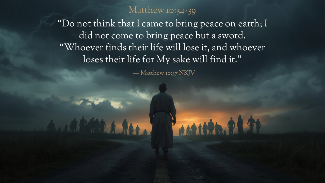 the sword separates the committed