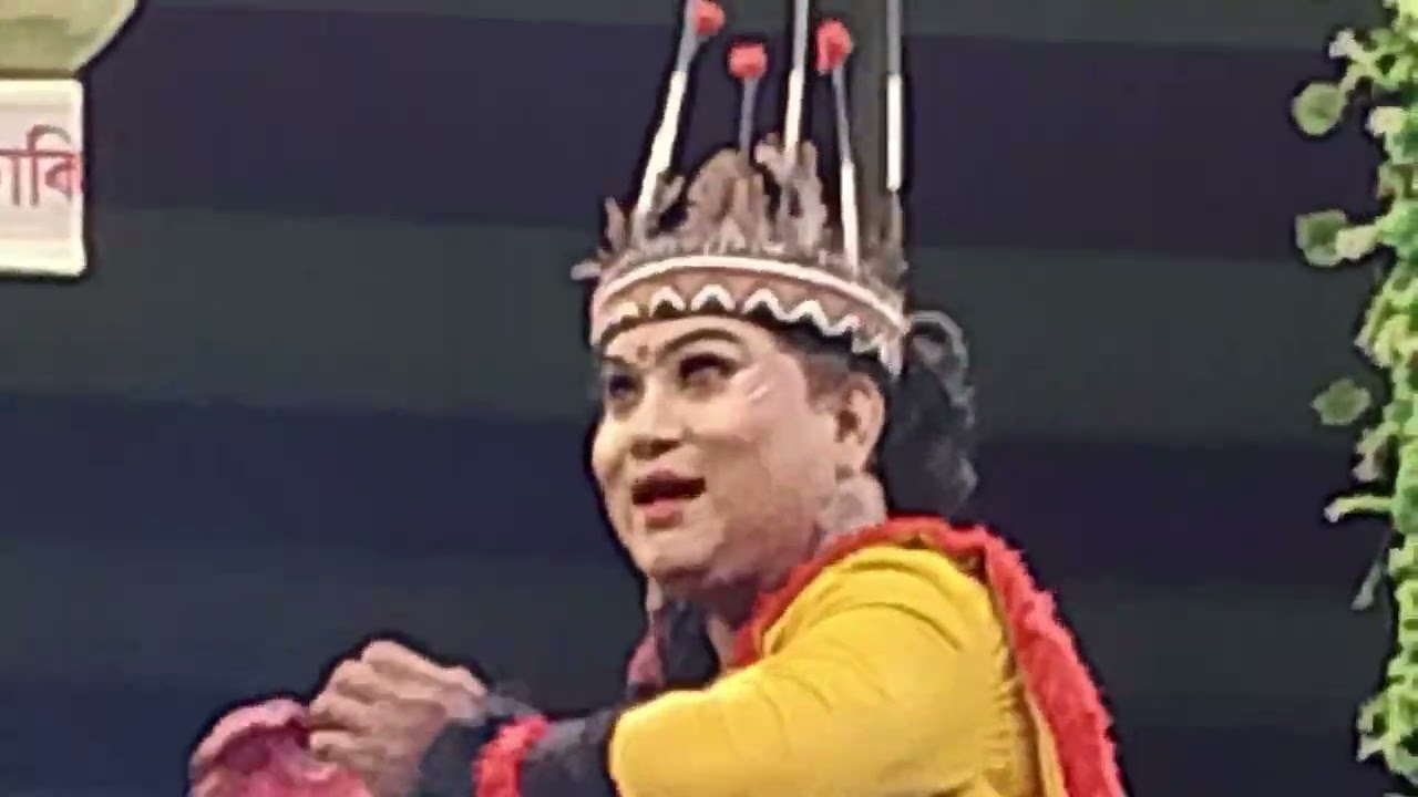 কাম্যক নন্দিনী। তিনি খন সুন্দৰ প্ৰবেশ। অসম ভাওনা সমাৰোহ মাজুলী 