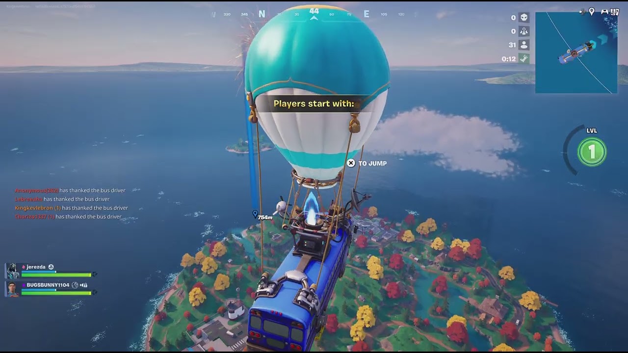 Playing fortnite