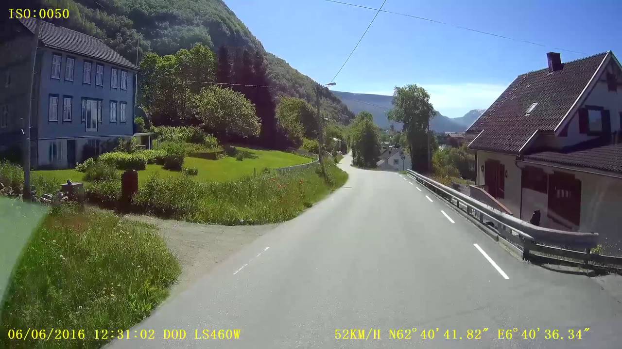 Jumping from island to island in North west Norway