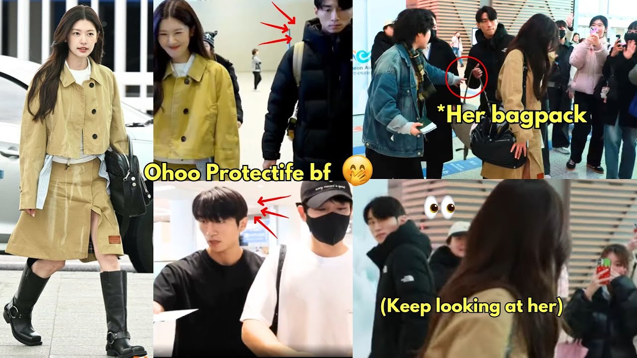 Wait!! Jung Haein’s personal assistant sending Jung Somin off & even holding her backpack!!😆🔥