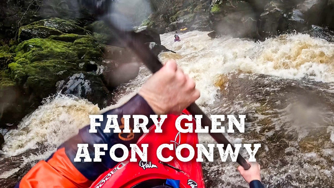 Kayaking the Fairy Glen, River Conwy POV