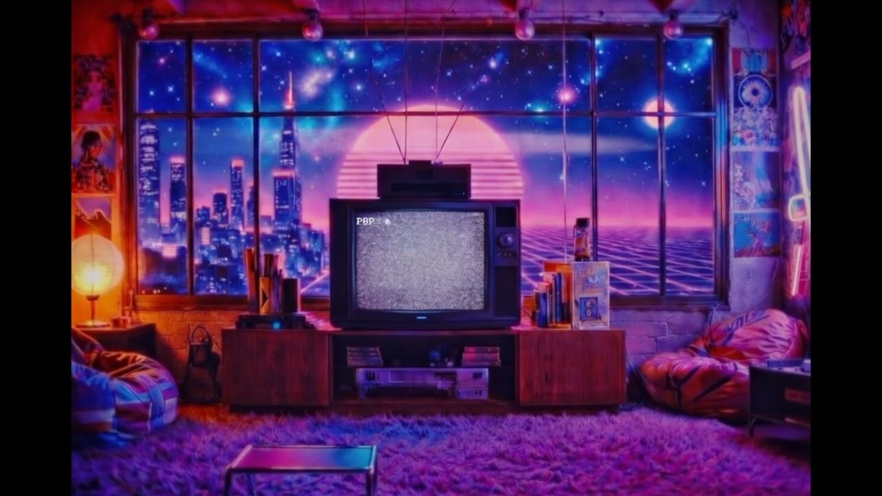 Love on VHS | 80s Synthwave Romance | Retro anime Aesthetic
