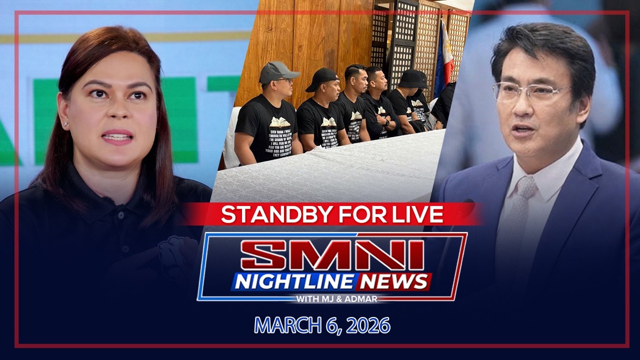 SMNI Nightline News with Admar Vilando | March 6, 2026 – Biyernes
