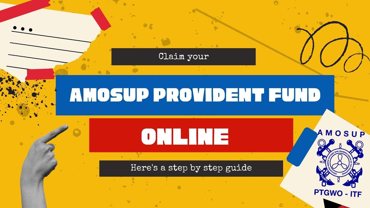 Paano ba mag-claim ng Amosup Provident Fund online ngayong 2023?