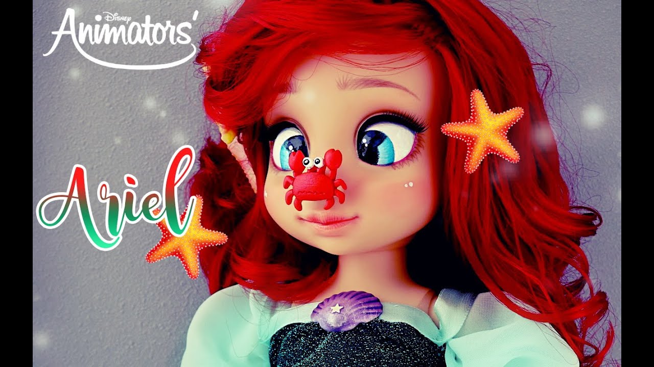 Ariel Disney Animator Repainted Doll - Relaxing video