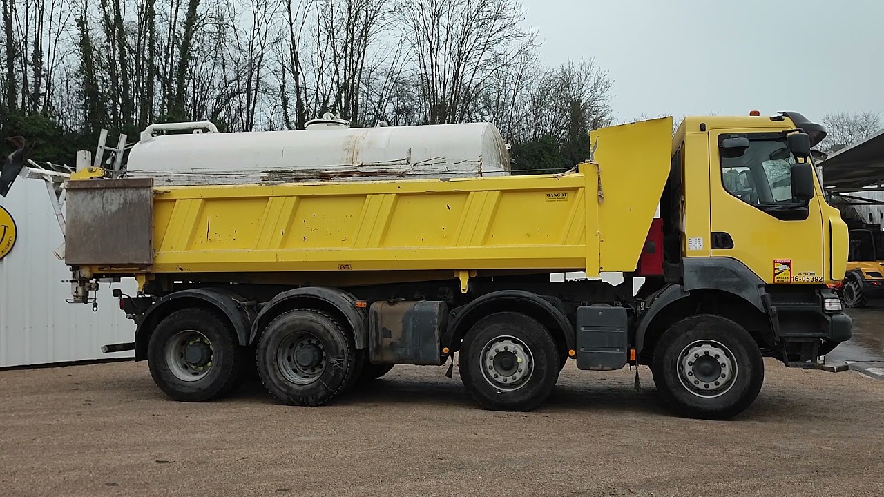 Camion benne RENAULT KERAX 450DXI