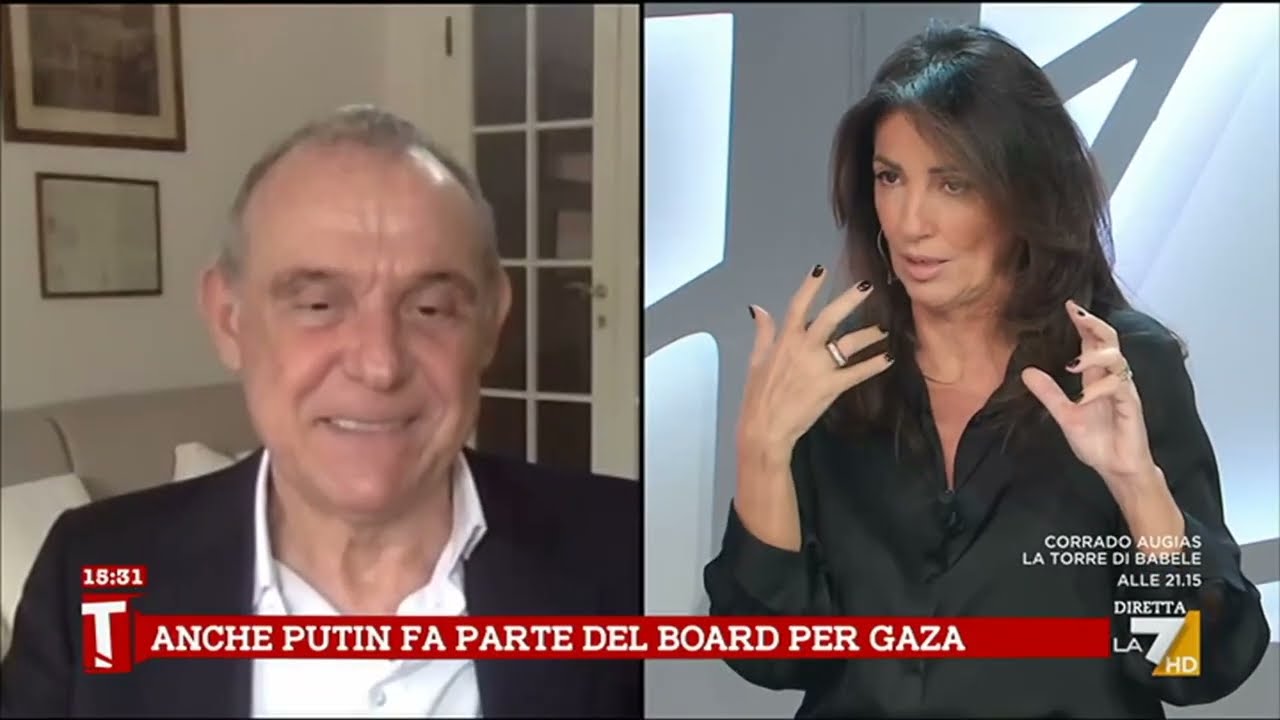Ettore Licheri in collegamento con Tagadà 19012026