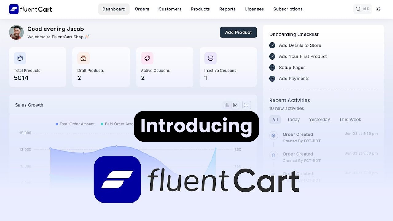 Introducing FluentCart: The E-commerce Solution Your Store Deserves
