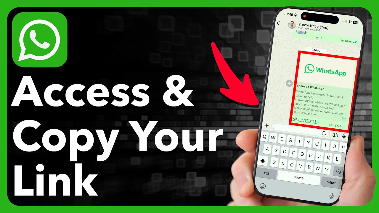 Как получить и скопировать мою ссылку WhatsApp