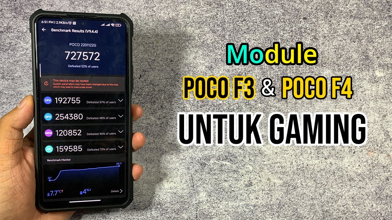 Module Gaming untuk Poco F3 & F4