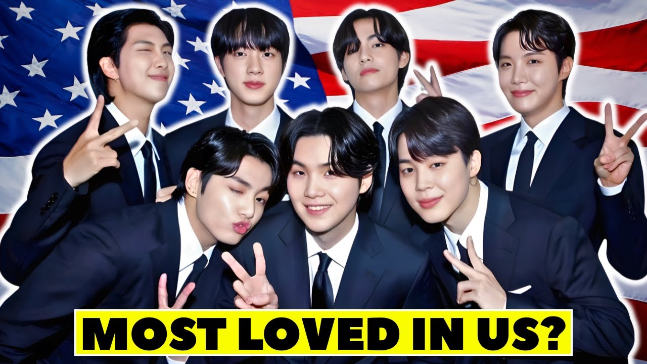 Ranking the Most Loved BTS Members by Americans!