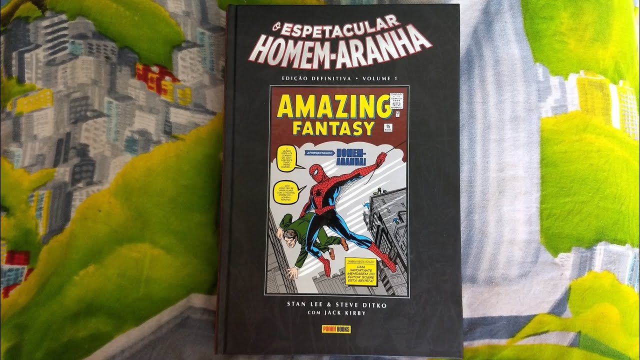 O Espetacular Homem-Aranha - Edição Definitiva vol. 1 (fev/2019) Folheando Marvel