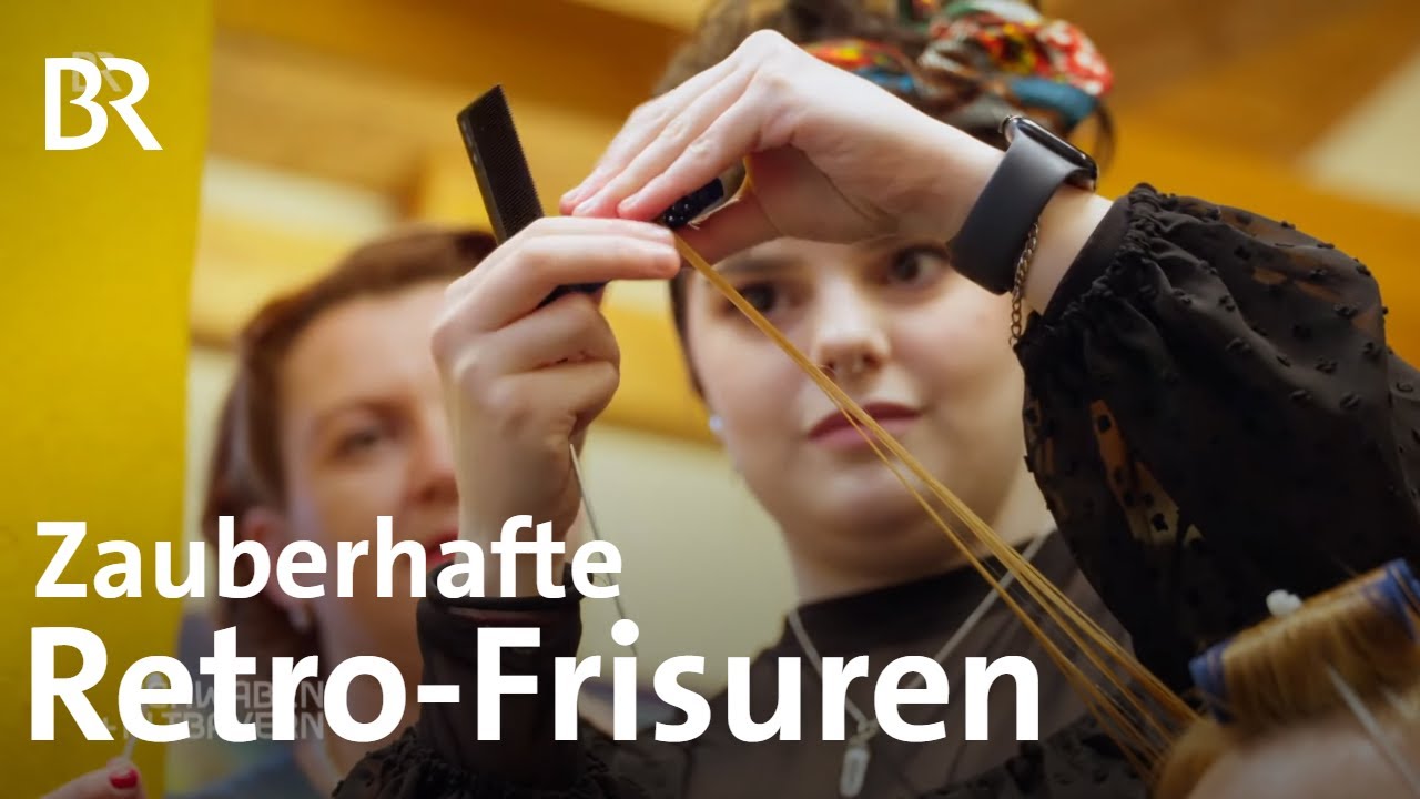 Von Wasserwellen und Victory-Rollen: Die Retro-Friseurin aus Mühlhausen | Schwaben + Altbayern | BR